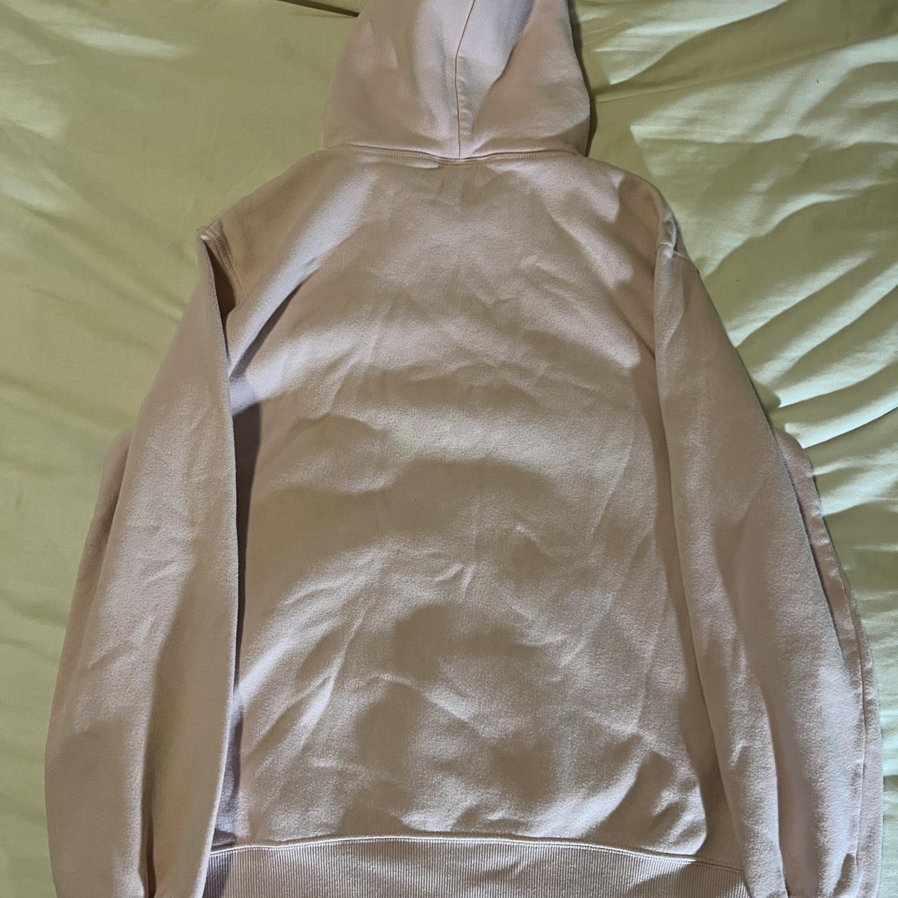 H&M Relaxedfit Hoodie Pink M H&M Plain Pink... Depop