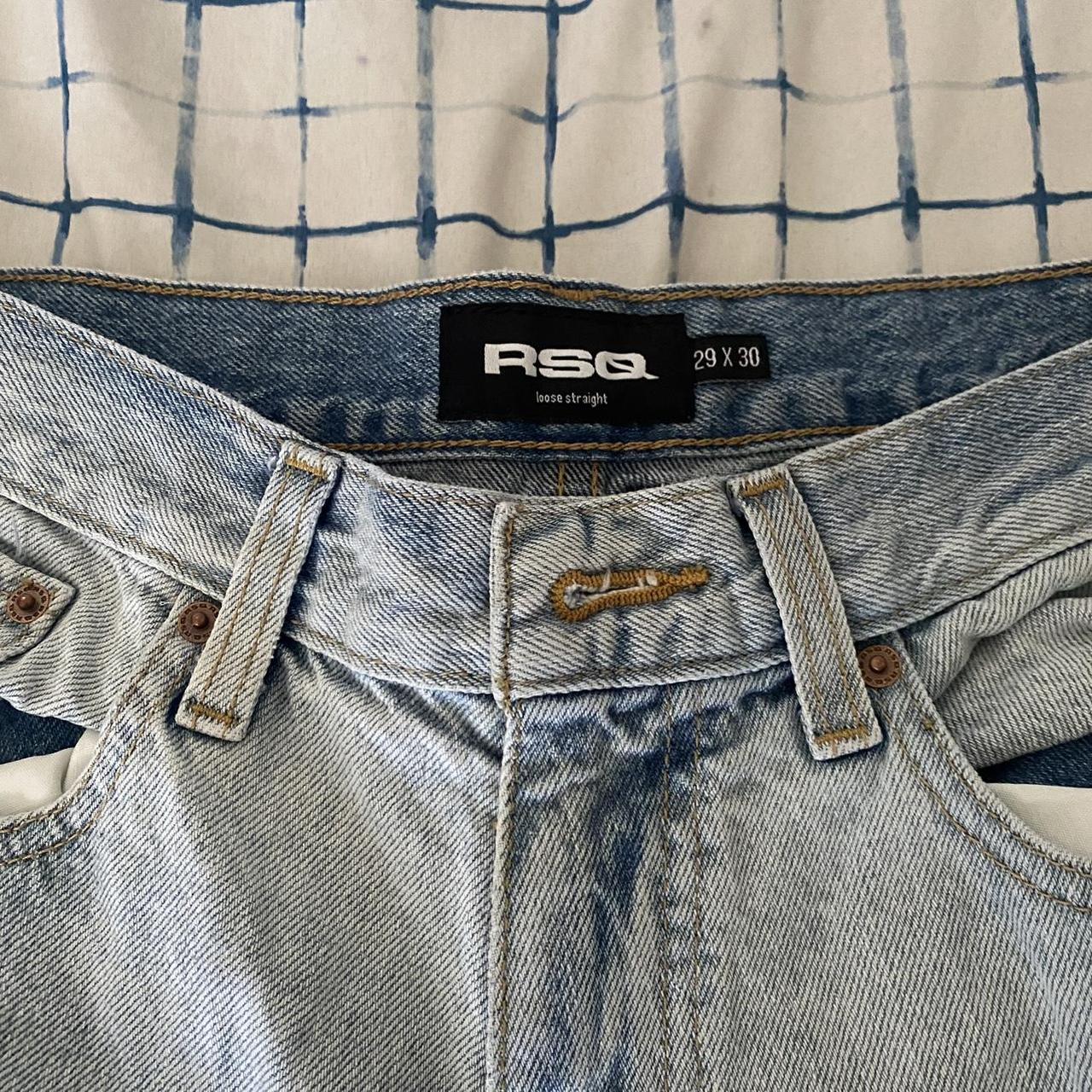 RSQ Loose Straight Jeans No flaws! 29x30 #rsq - Depop
