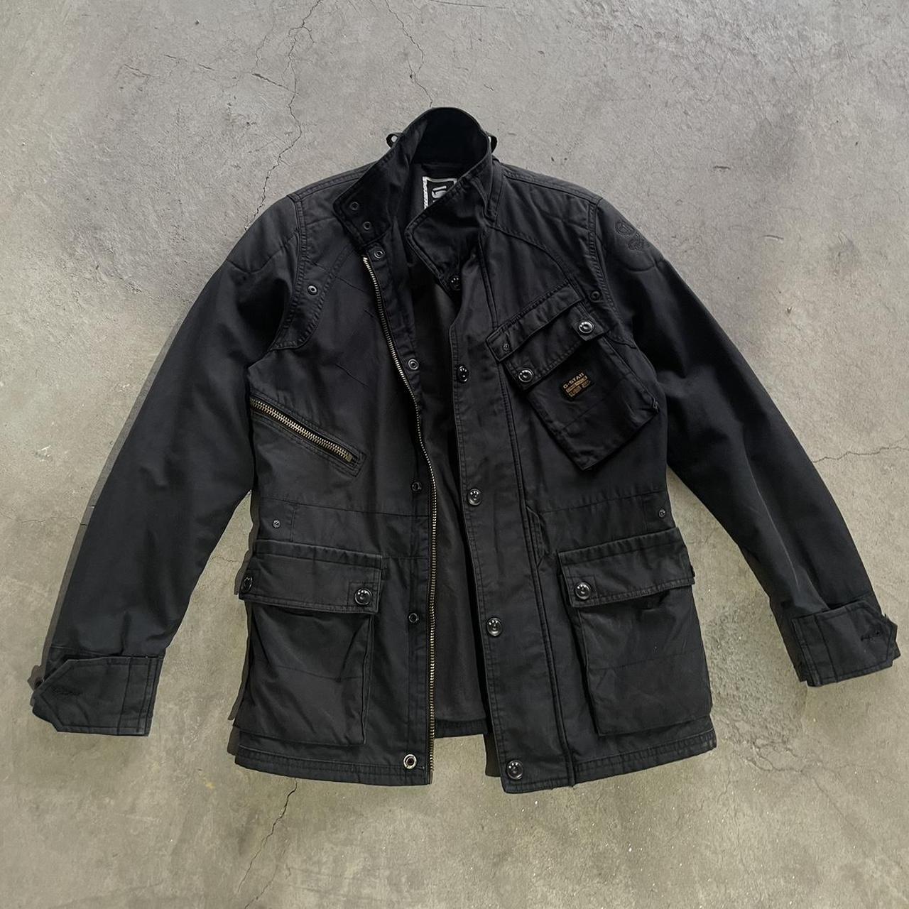 2000s G-Star RAW Multi Pocket Military Jacket - Depop