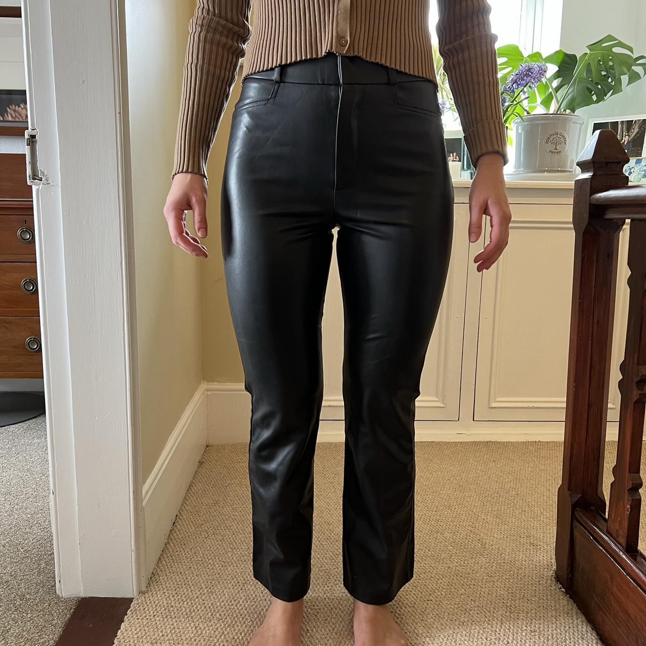 Zara Women's Black Trousers | Depop