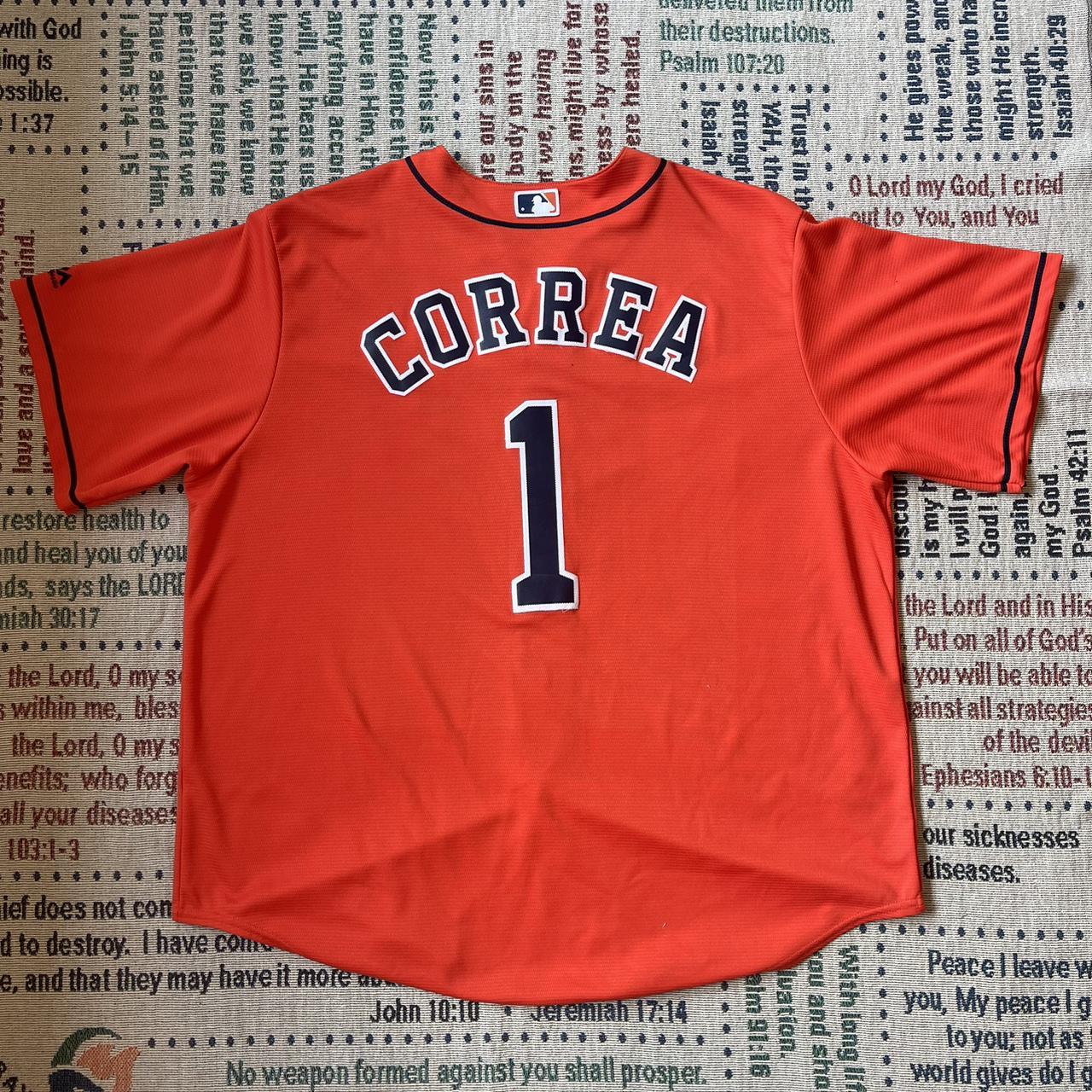 Houston Astros 1 Carlos Correa Authentic