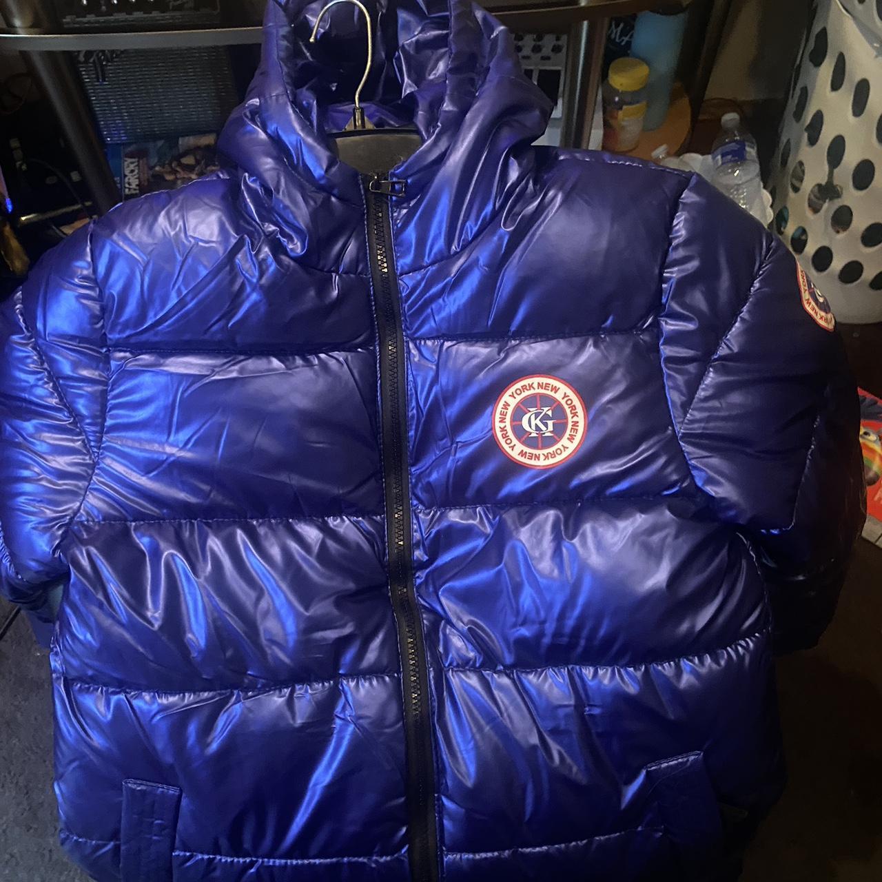 Canada Goose Blue and Purple Jacket