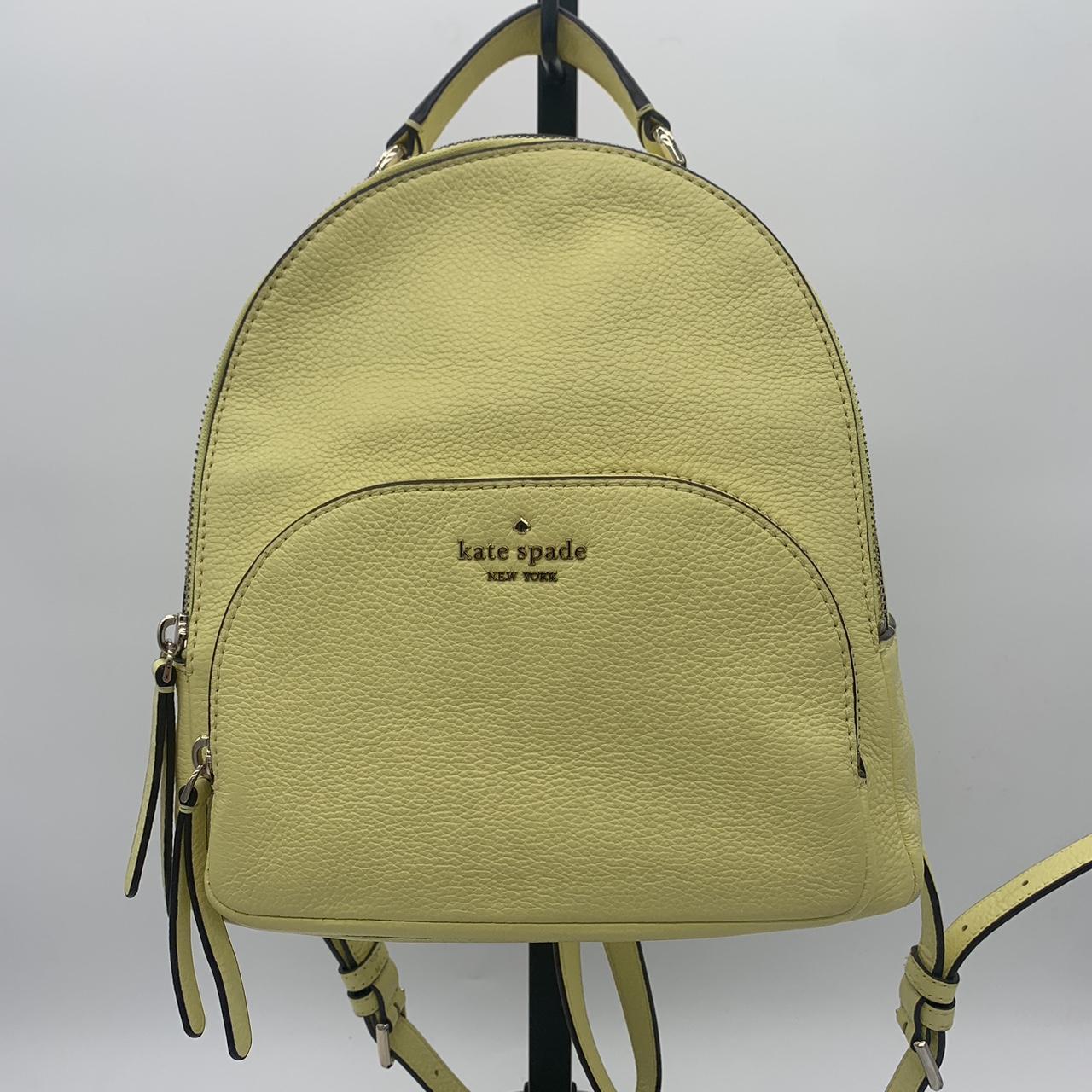 Kate spade yellow sales backpack