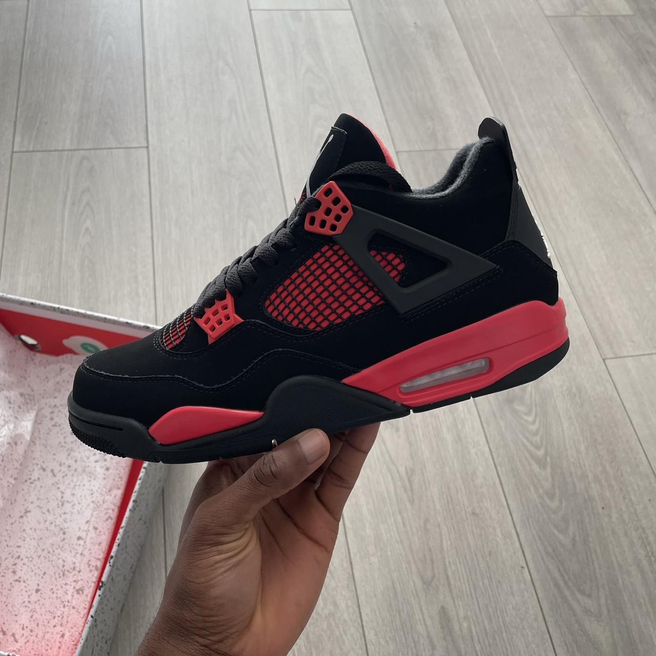 jordan 4 red black
