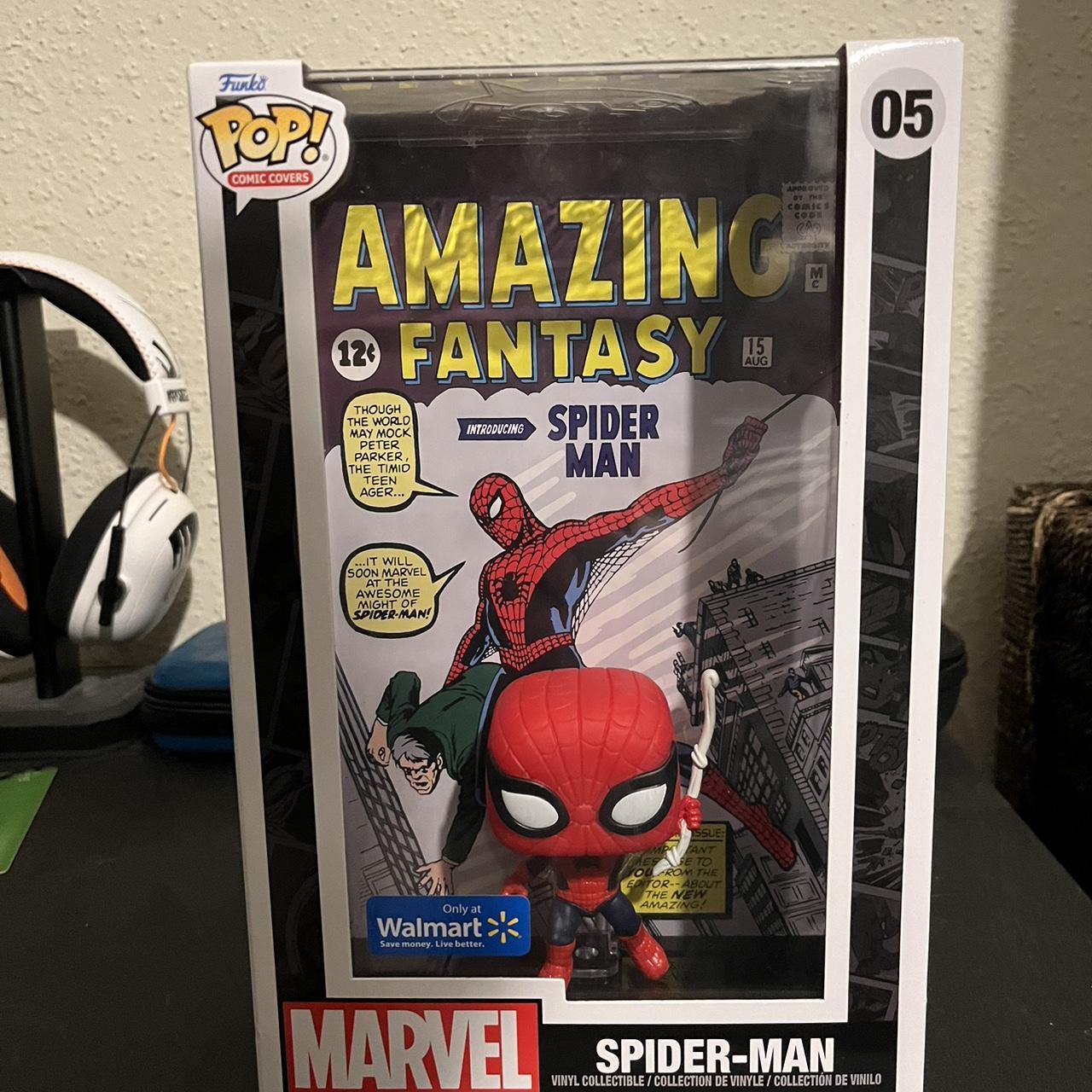 spider man comic book funko pop