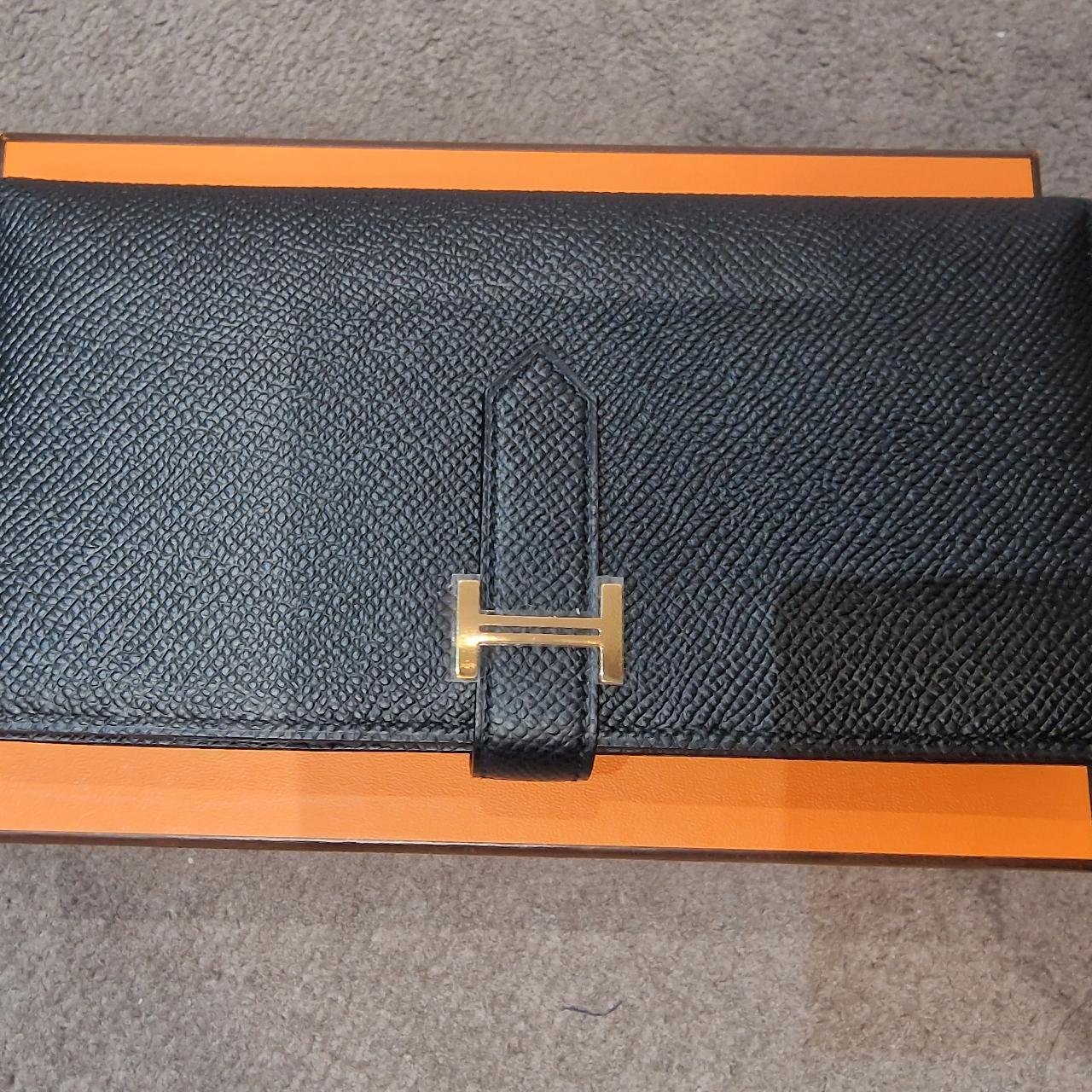 Hermes Women's Black Wallet-purses | Depop