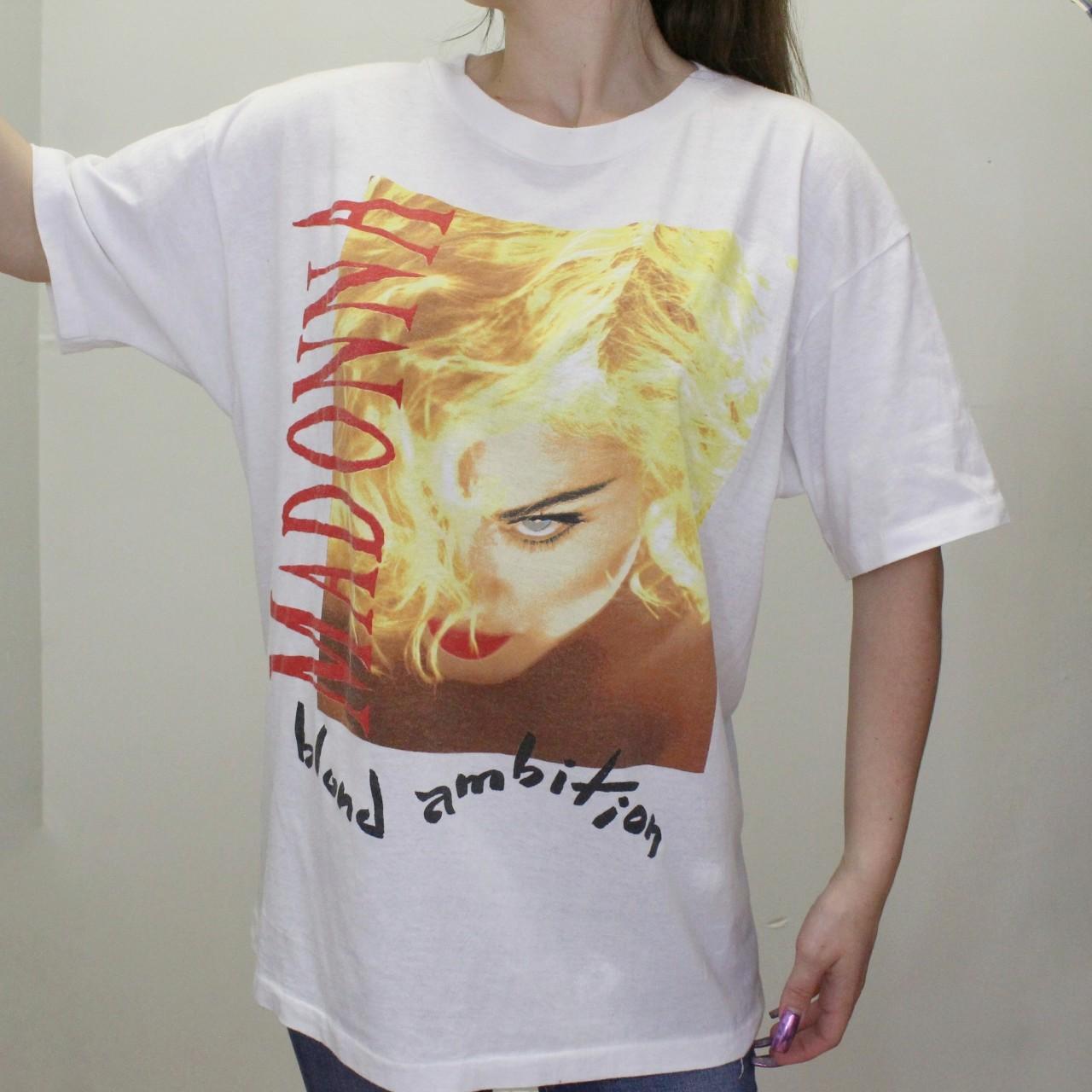 Vintage 90s Madonna Blond Ambition World Tour Tee by...