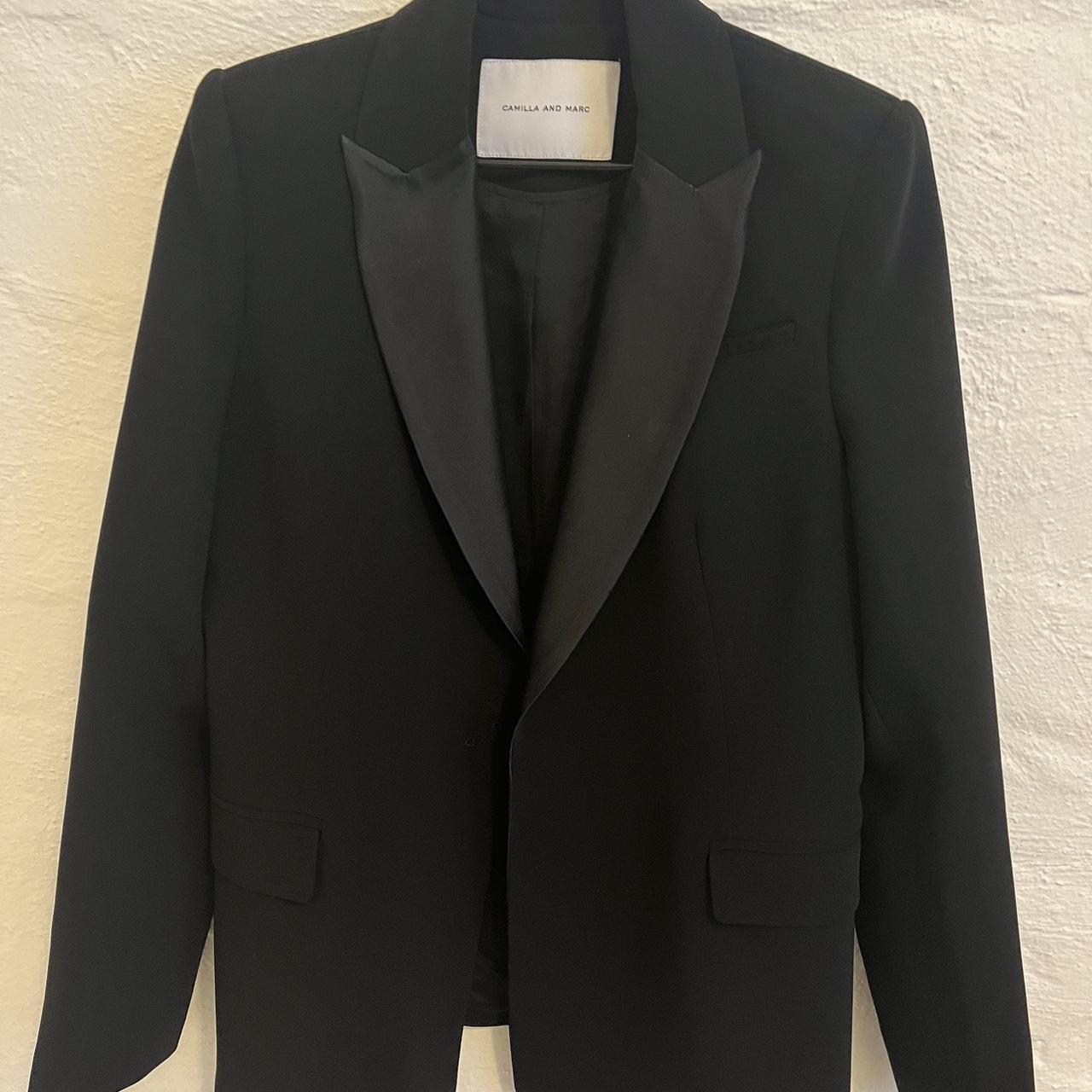 Camilla and Marc size 10 sublime black blazer with... - Depop