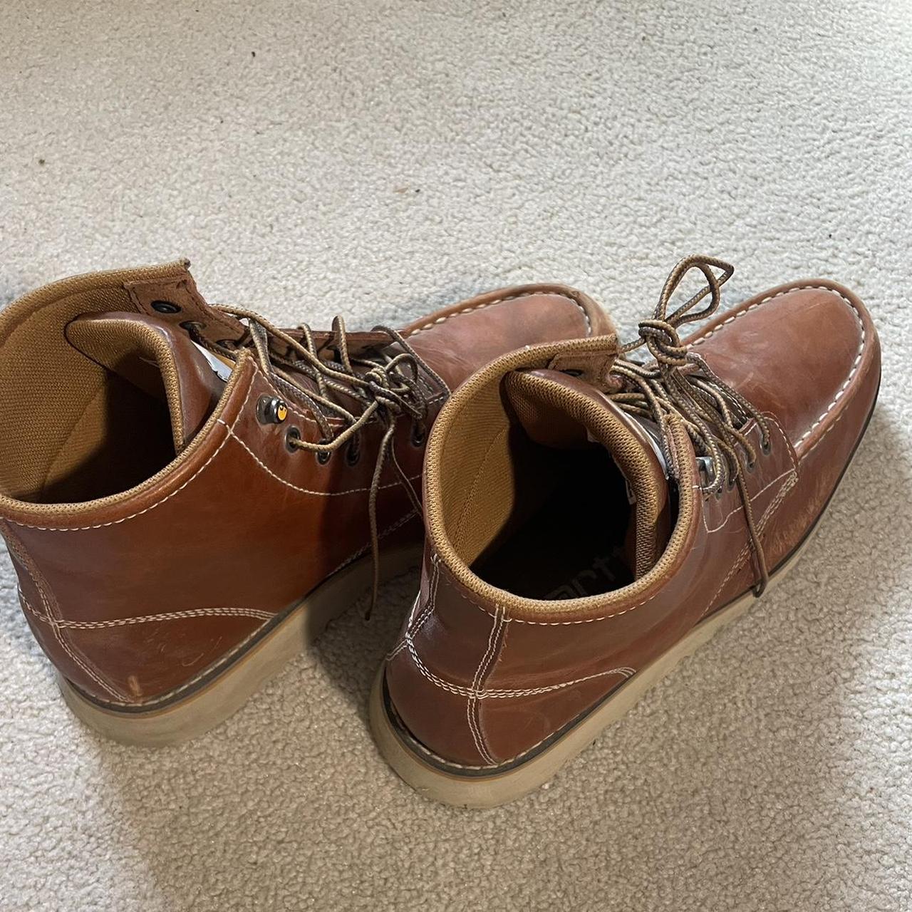 Carhartt Men's Tan Boots | Depop