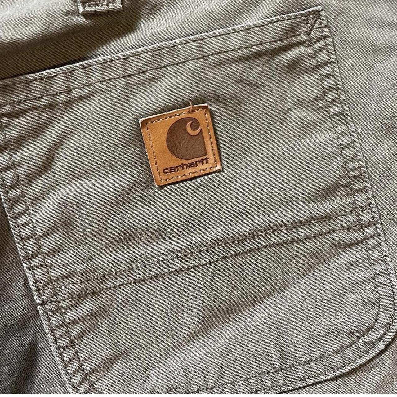 Carhartt Men's Tan and Brown Shorts | Depop