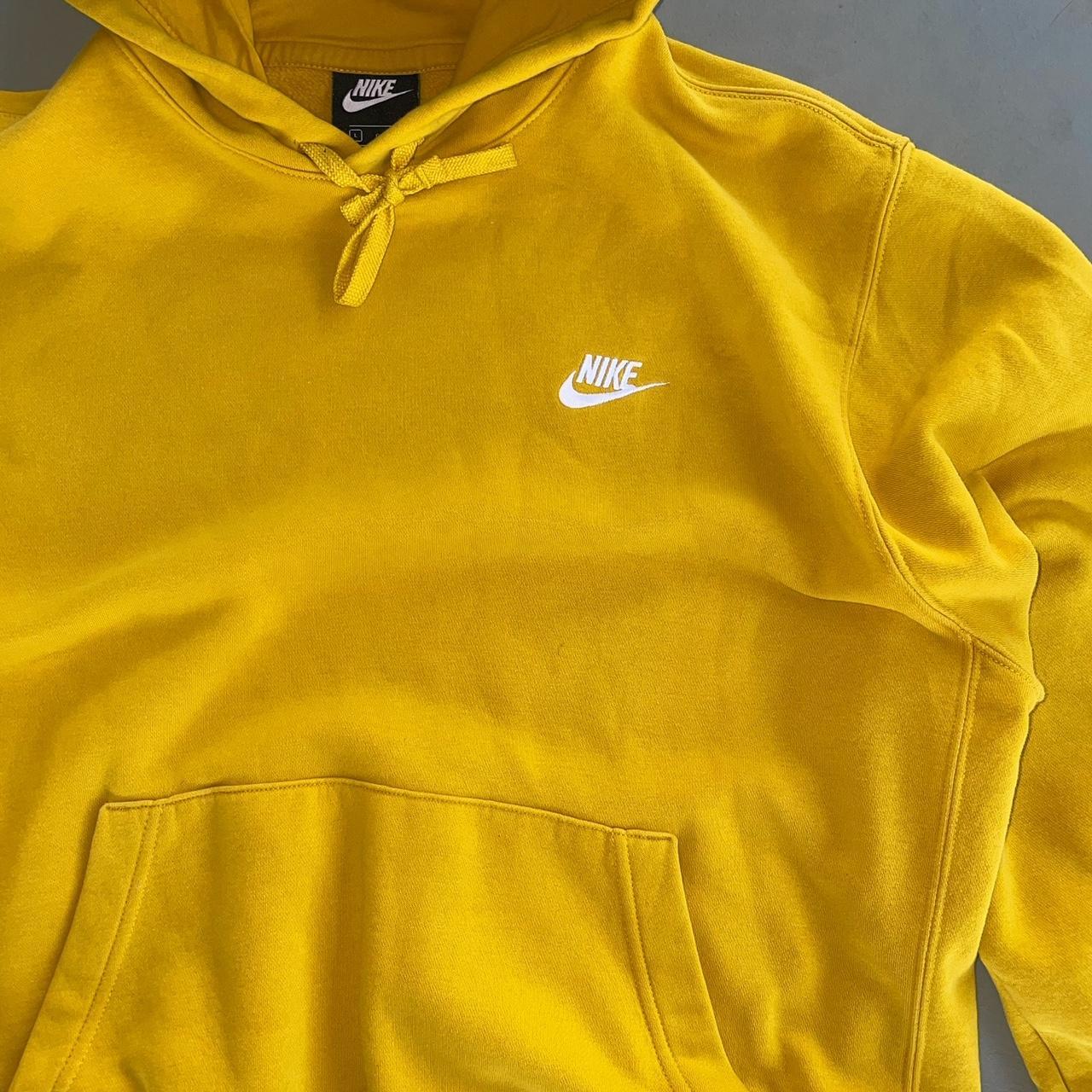 yellow black nike hoodie