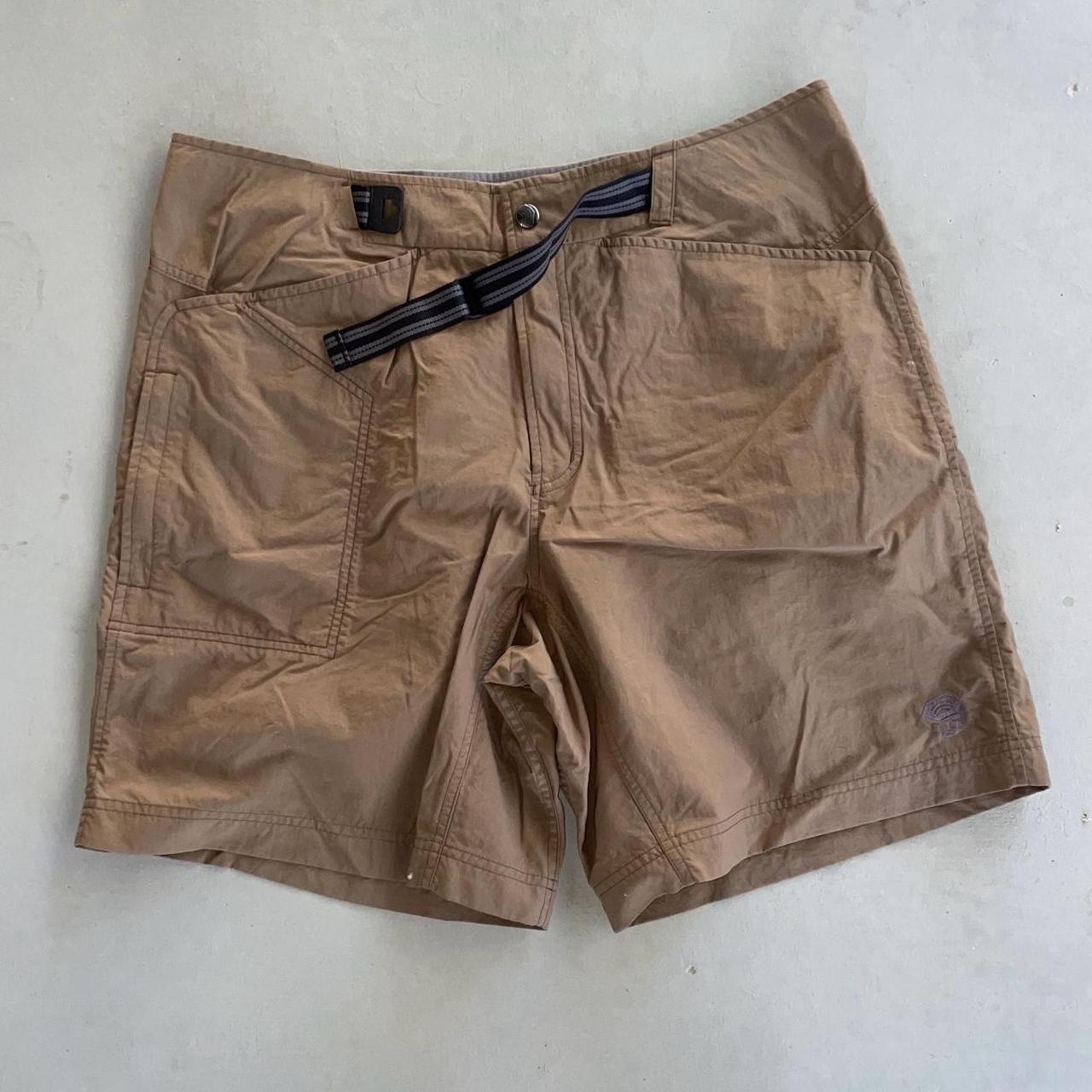Mountain Hardwear Men's Brown Shorts Depop