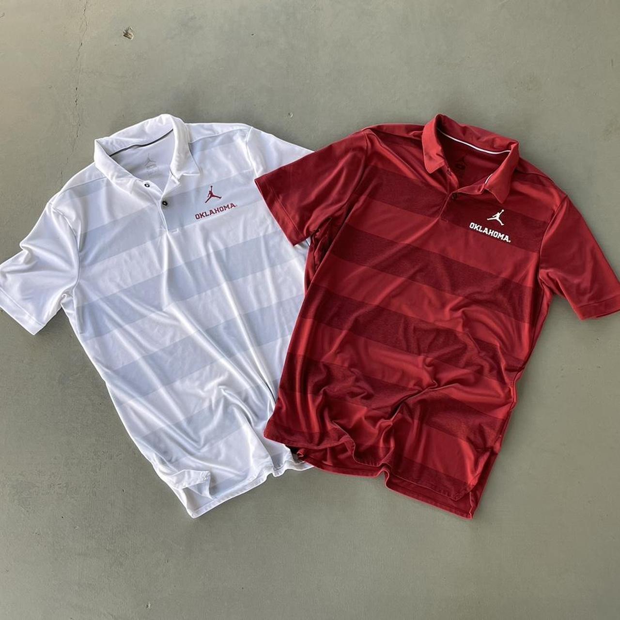 Oklahoma Sooners Jordan Polos 🔥🔥🔥 2 for... Depop