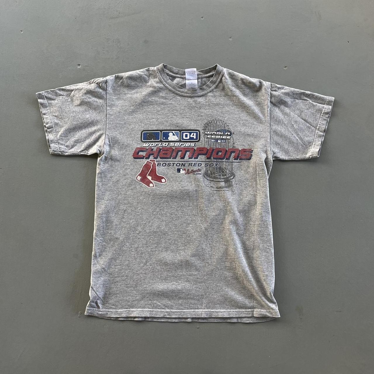 Vintage Boston Red Sox Shirt Size - XL Color - Grey - Depop