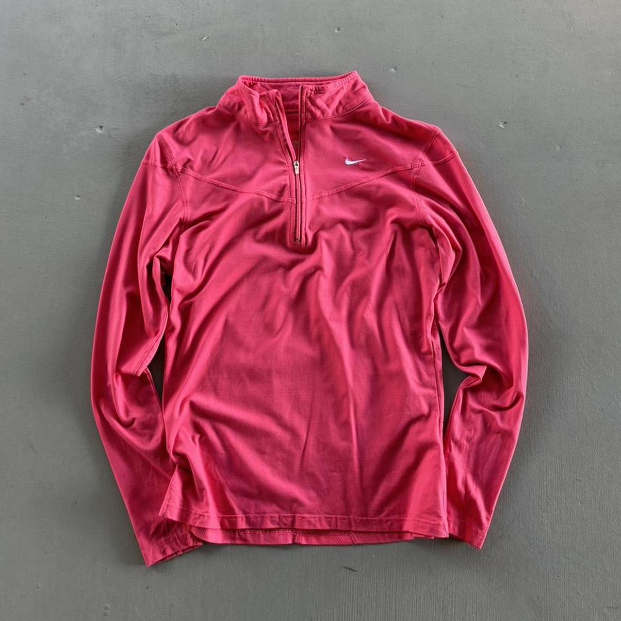 Women’s Pink Nike Jacket 🔥🔥🔥 Large (measures 19”... Depop