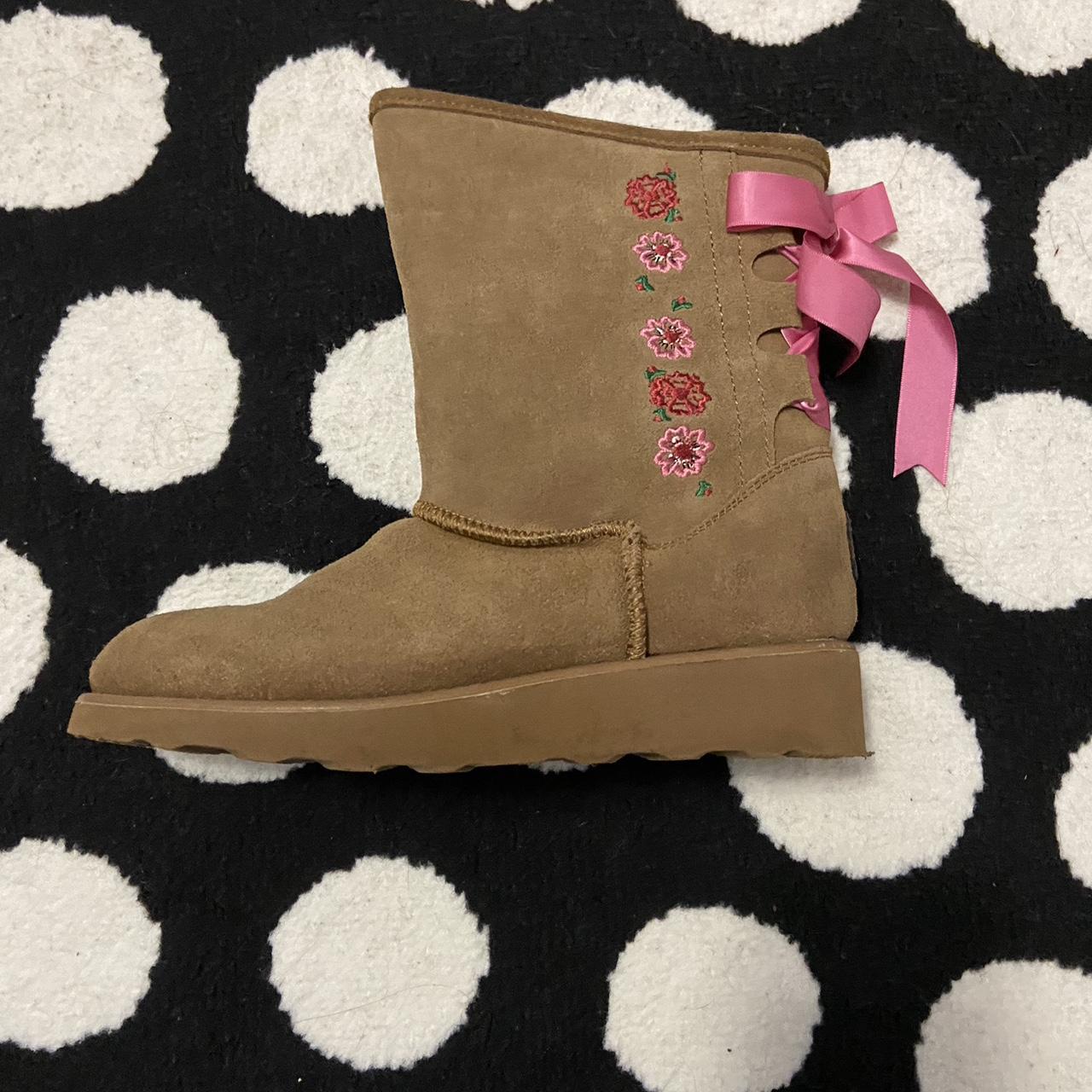 chocolate brown bearpaw boots