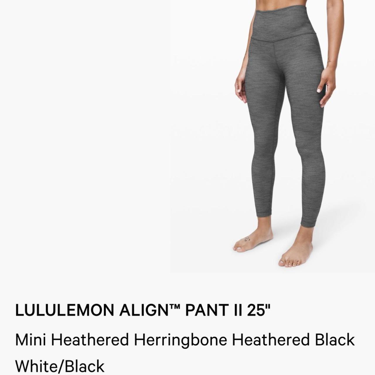 Lululemon Grey Align Pant '25 - size 6 - heathered - Depop