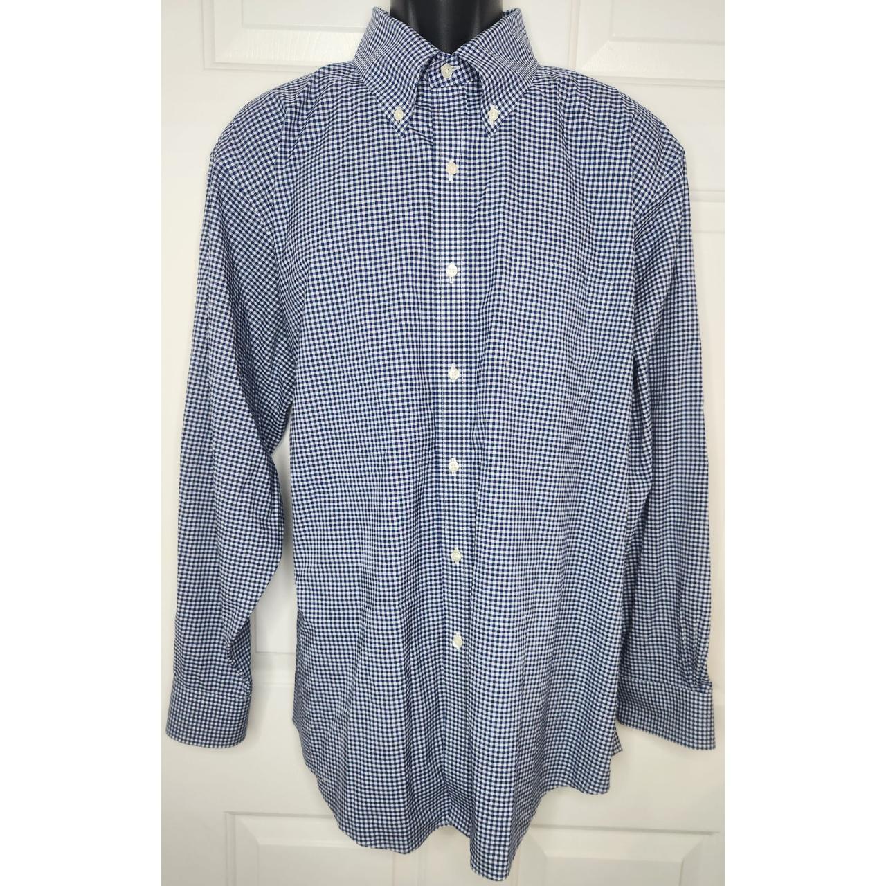 Brooks Brothers Men's Blue Shirt | Depop