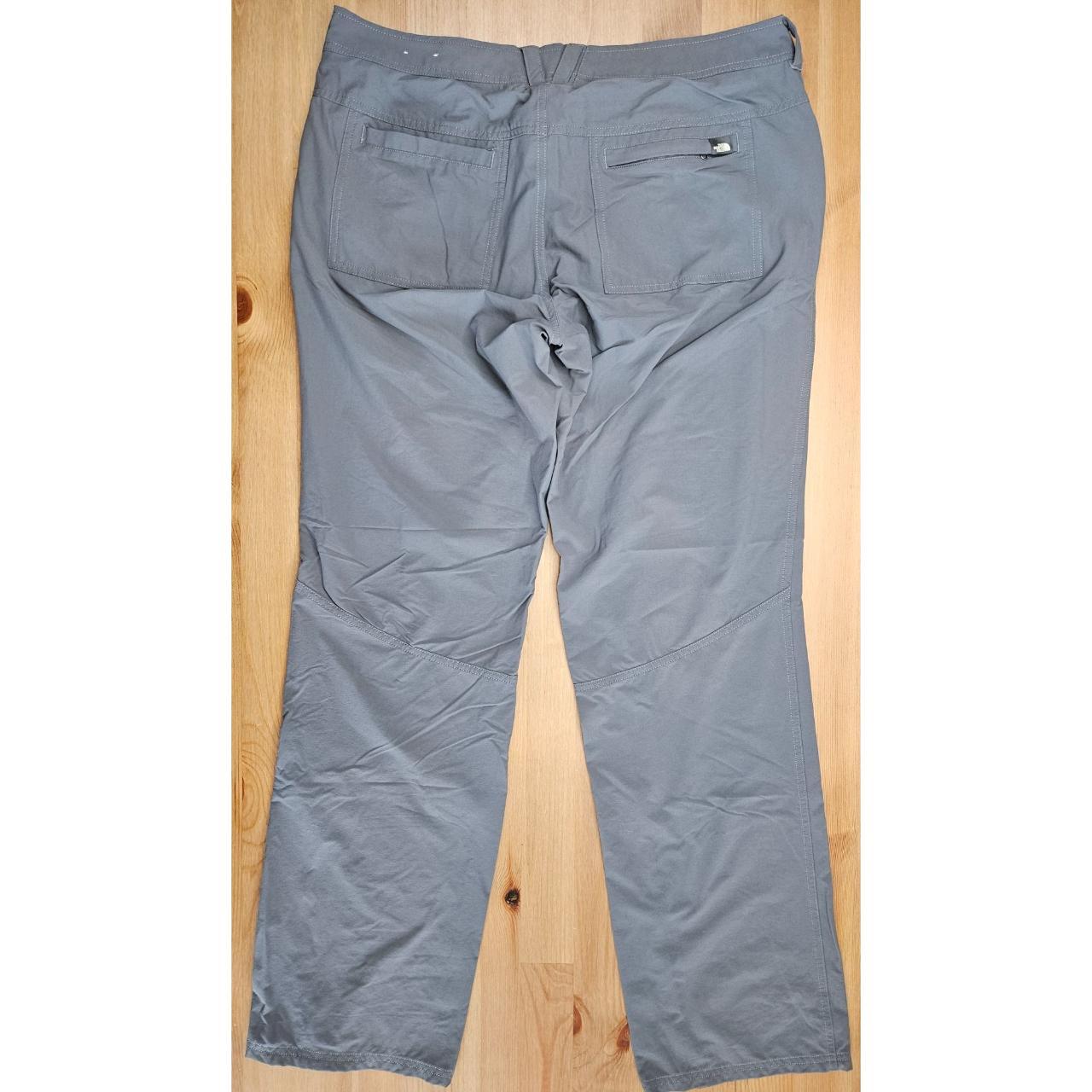 Grey The North Face hiking pants. These pants are so - Depop