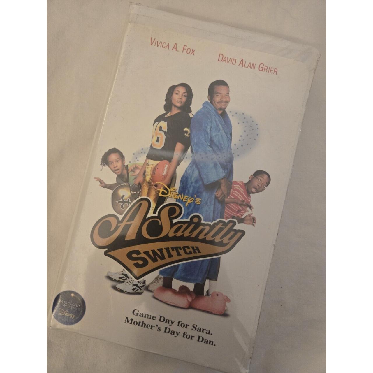 A Saintly Switch VHS Movie 2001 Vivica A Fox David... Depop