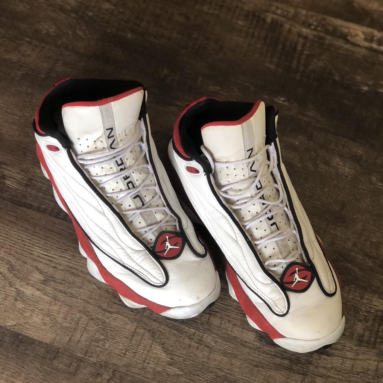 jordan pro strong mens white shoes