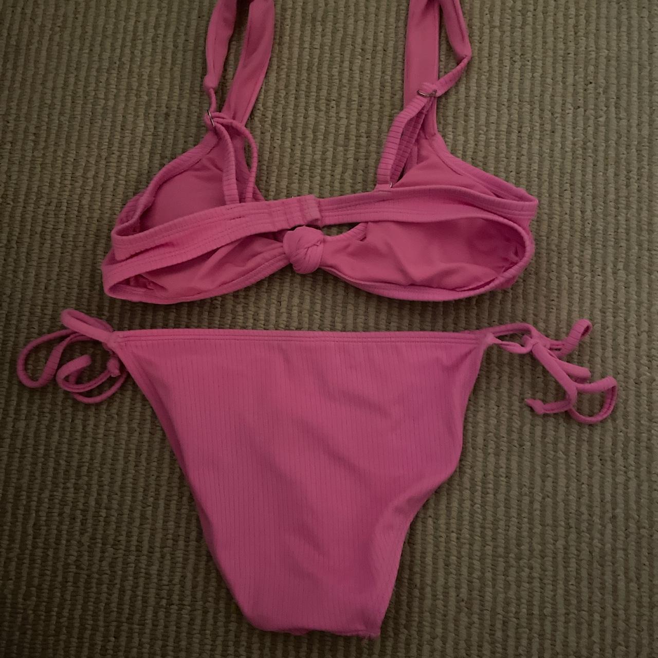 Target pink bikini Good condition Very clean Half... Depop
