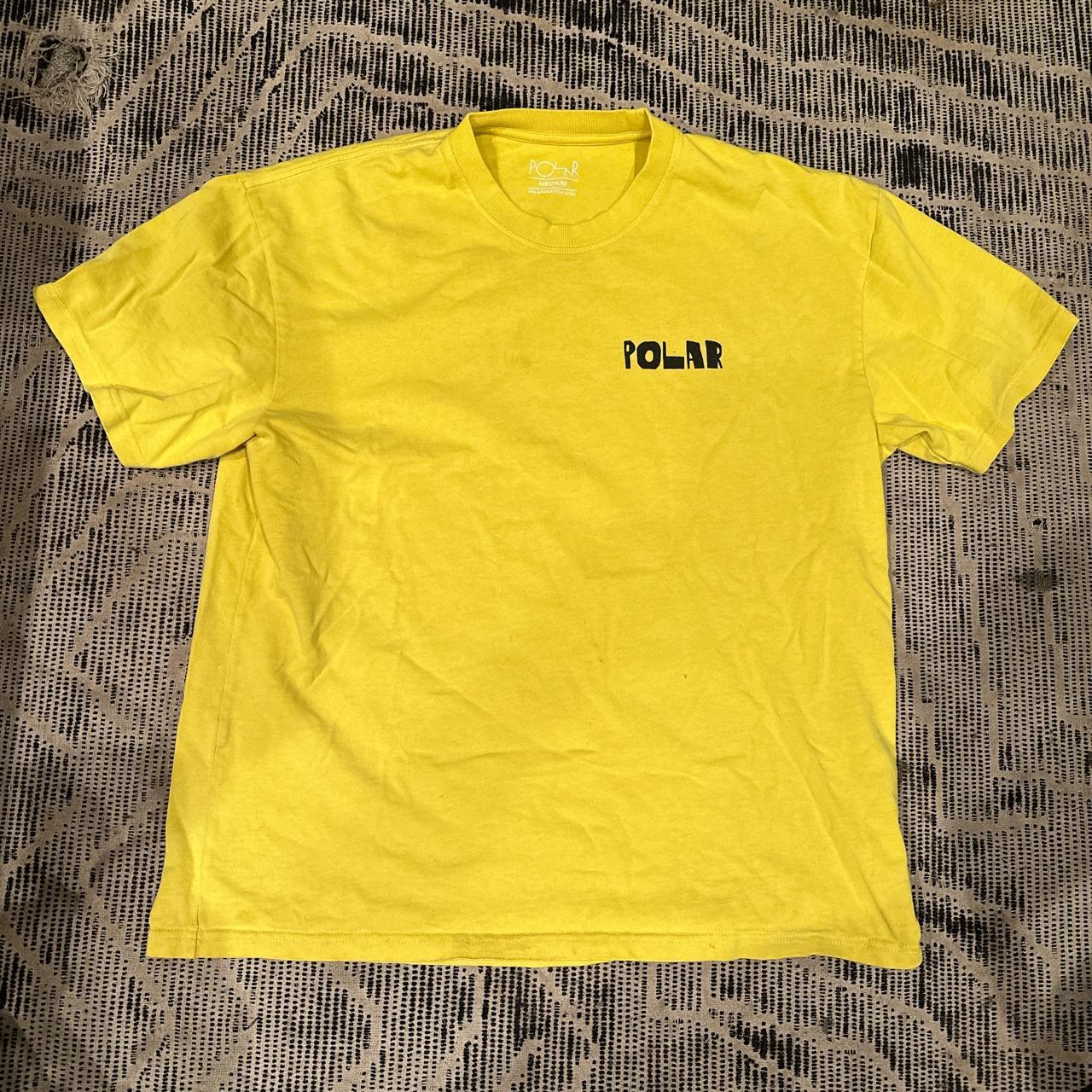 Polar Skate Co Men's Yellow T-shirt