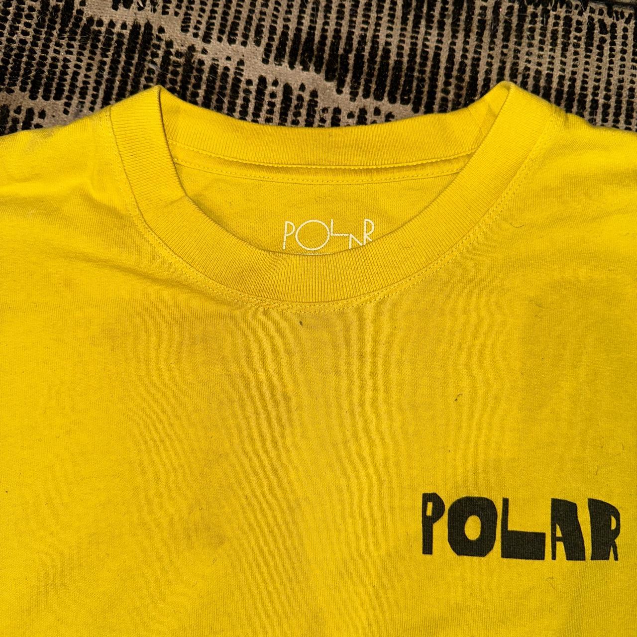 Polar Skate Co Men's Yellow T-shirt (3)