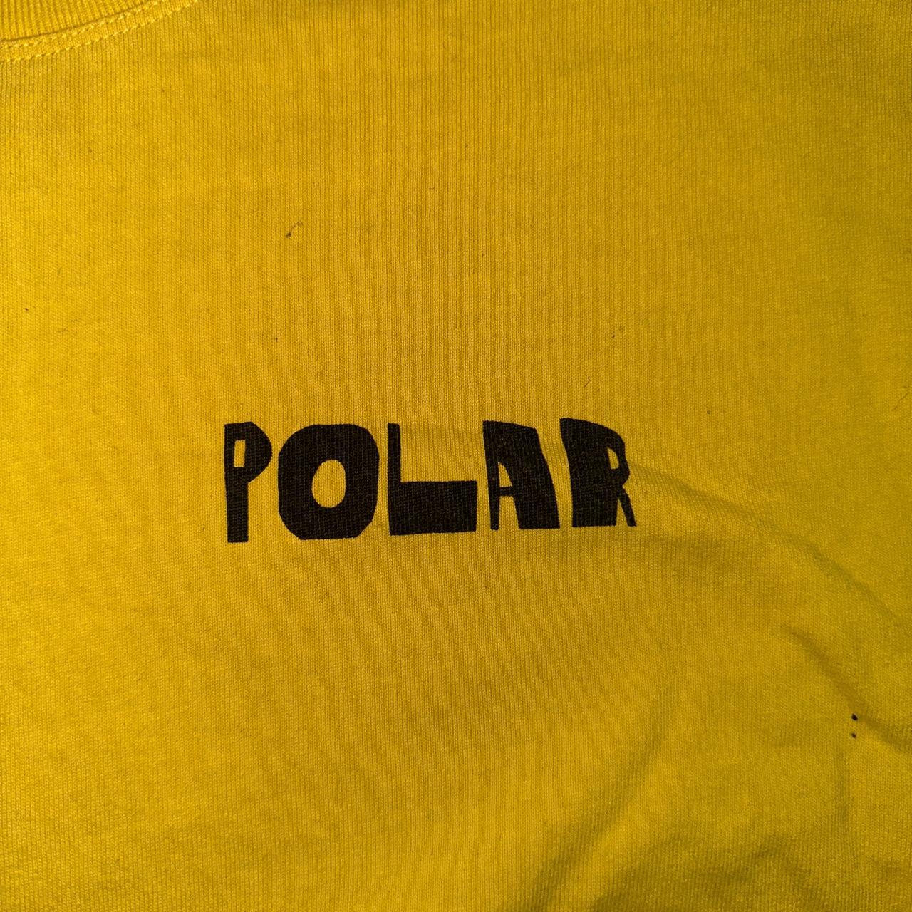 Polar Skate Co Men's Yellow T-shirt (4)