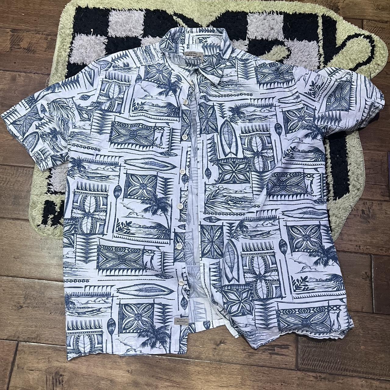 Camiseta Quiksilver Waterman Kailua Manga Corta Hombre - Negro