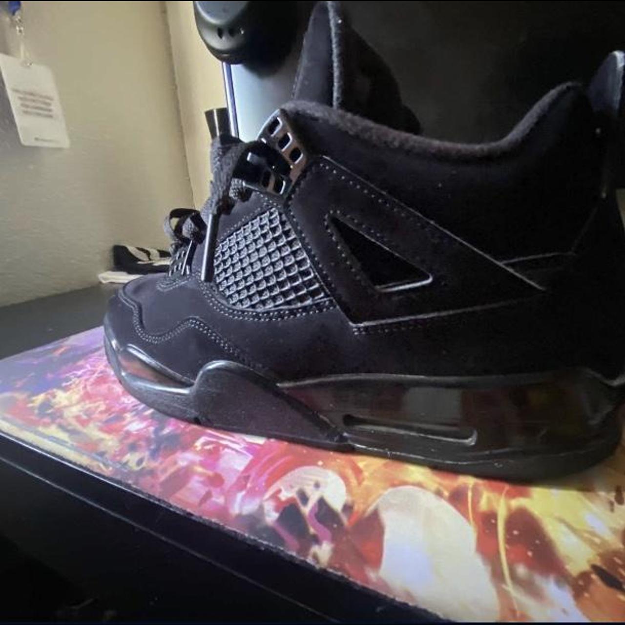 Air Jordan 4 “Black Cat” Size 11 OG Box Deadstock - Depop