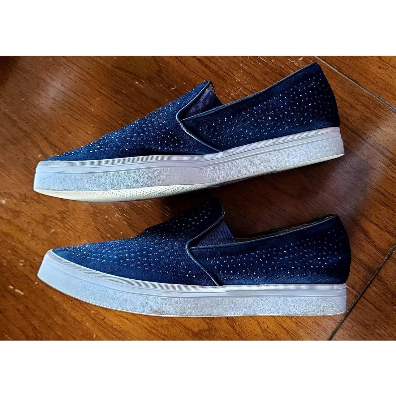 bright blue trainers womens