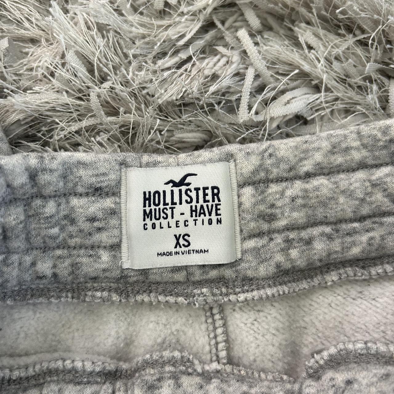 Hollister grey sweatpants hollister women sweatpants Depop