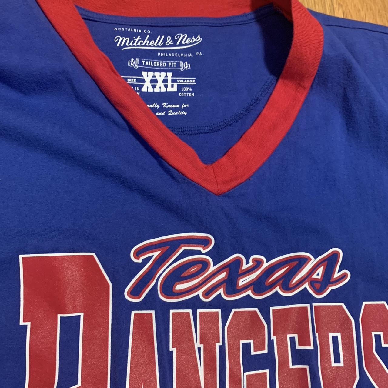 Blue Mitchell & Ness Texas Rangers Jersey ( Nolan - Depop