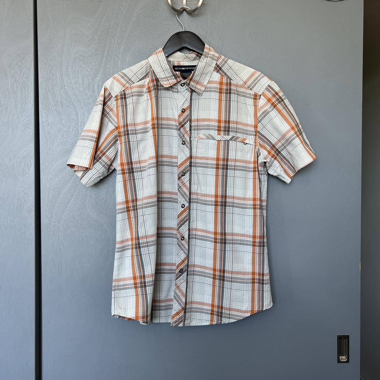 Ex Officio Men’s Button Down Shirt sleeve.... Depop