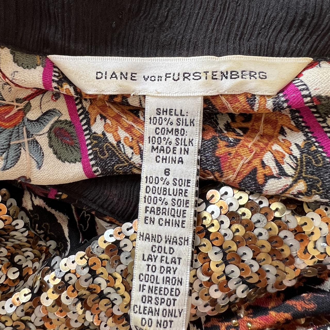 Vintage Diane Von Furstenberg formal/cocktail Size... - Depop