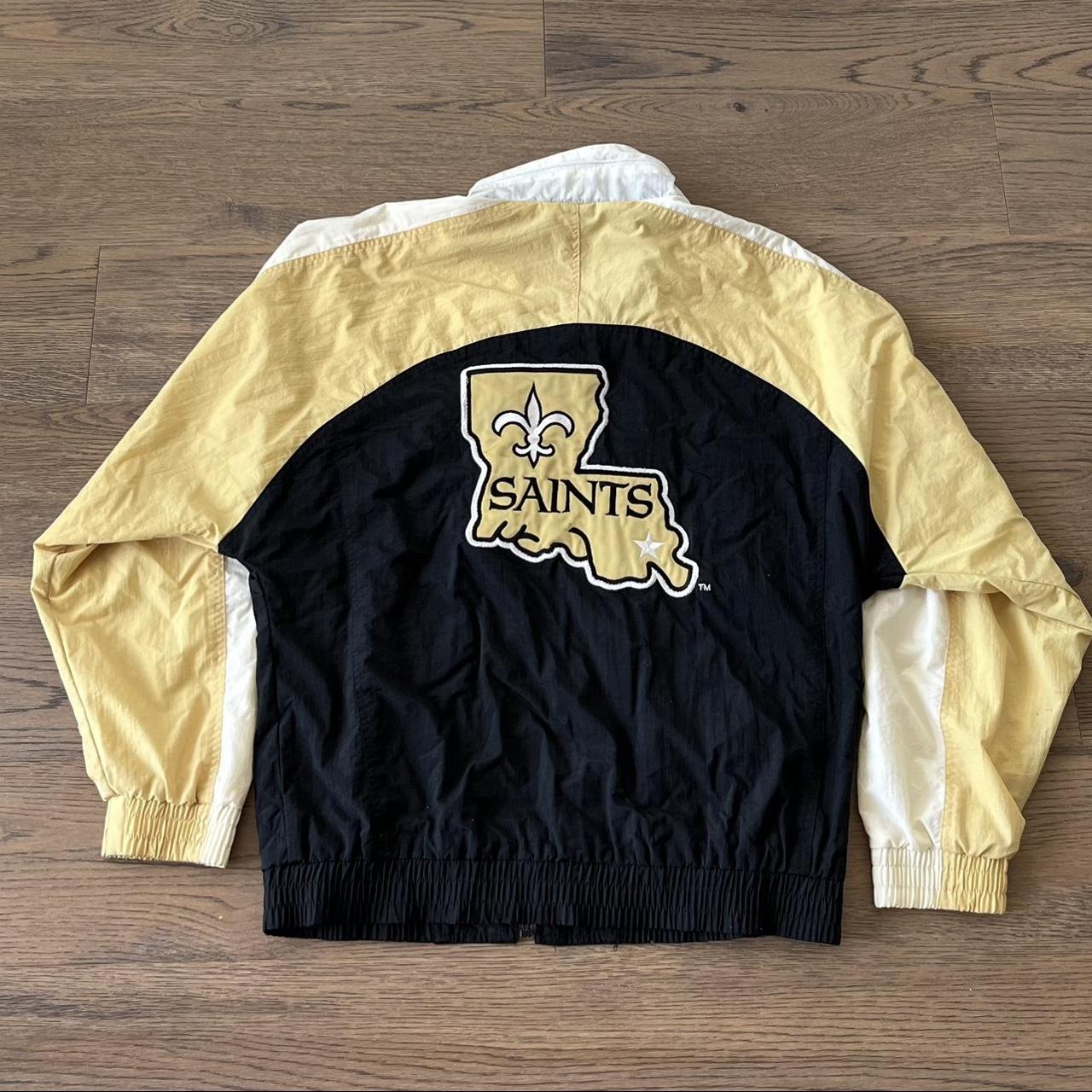 saints starter jacket 90s