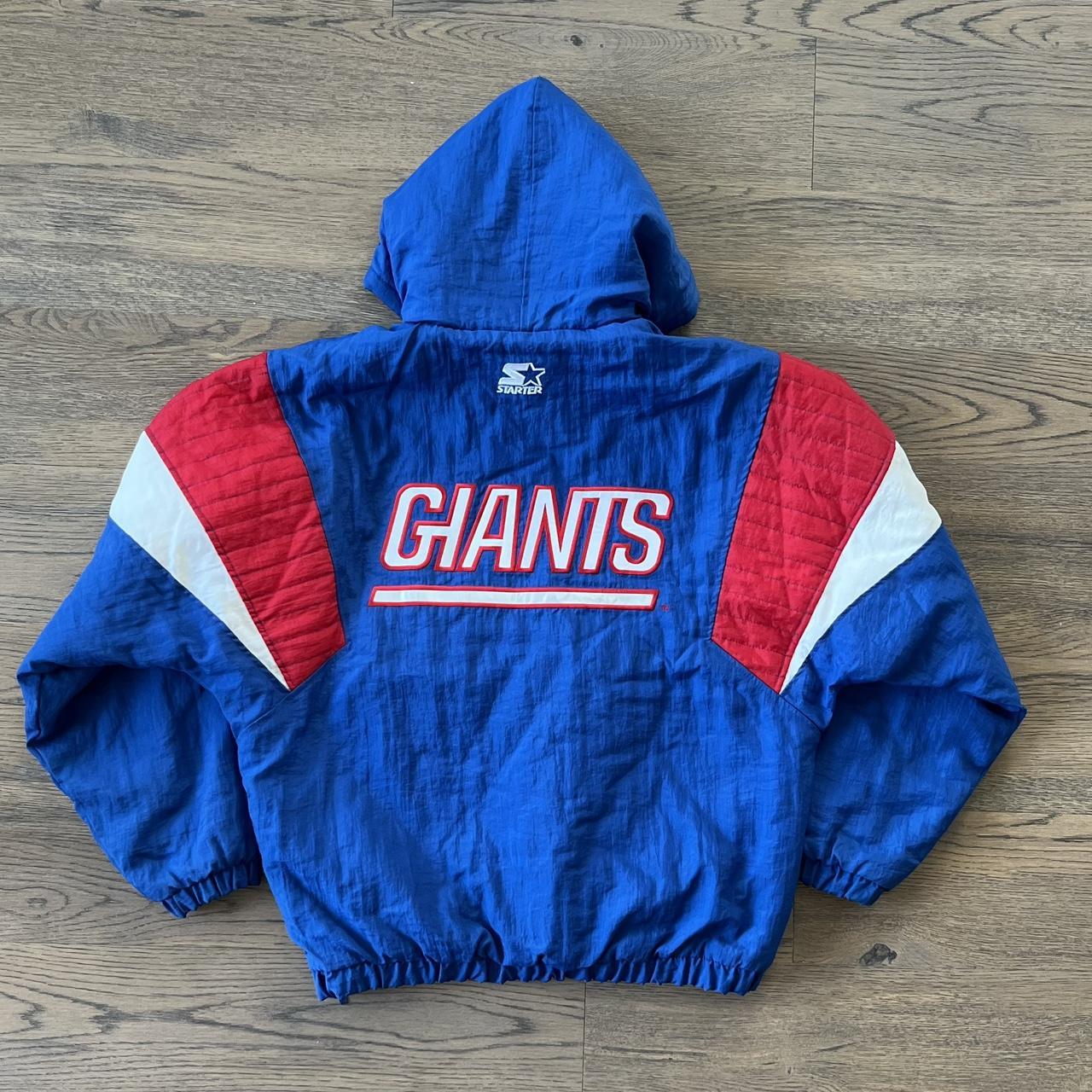 VINTAGE 90S GIANTS STARTER JACKET VERY SLIGHT - Depop