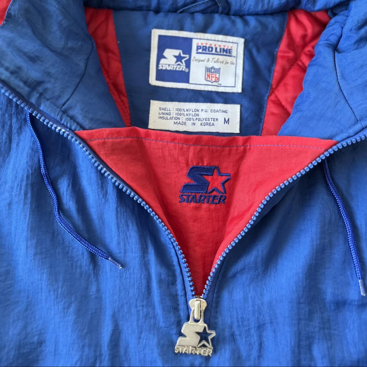 Vintage 90s NY Giants Starter Jacket Has some minor - Depop