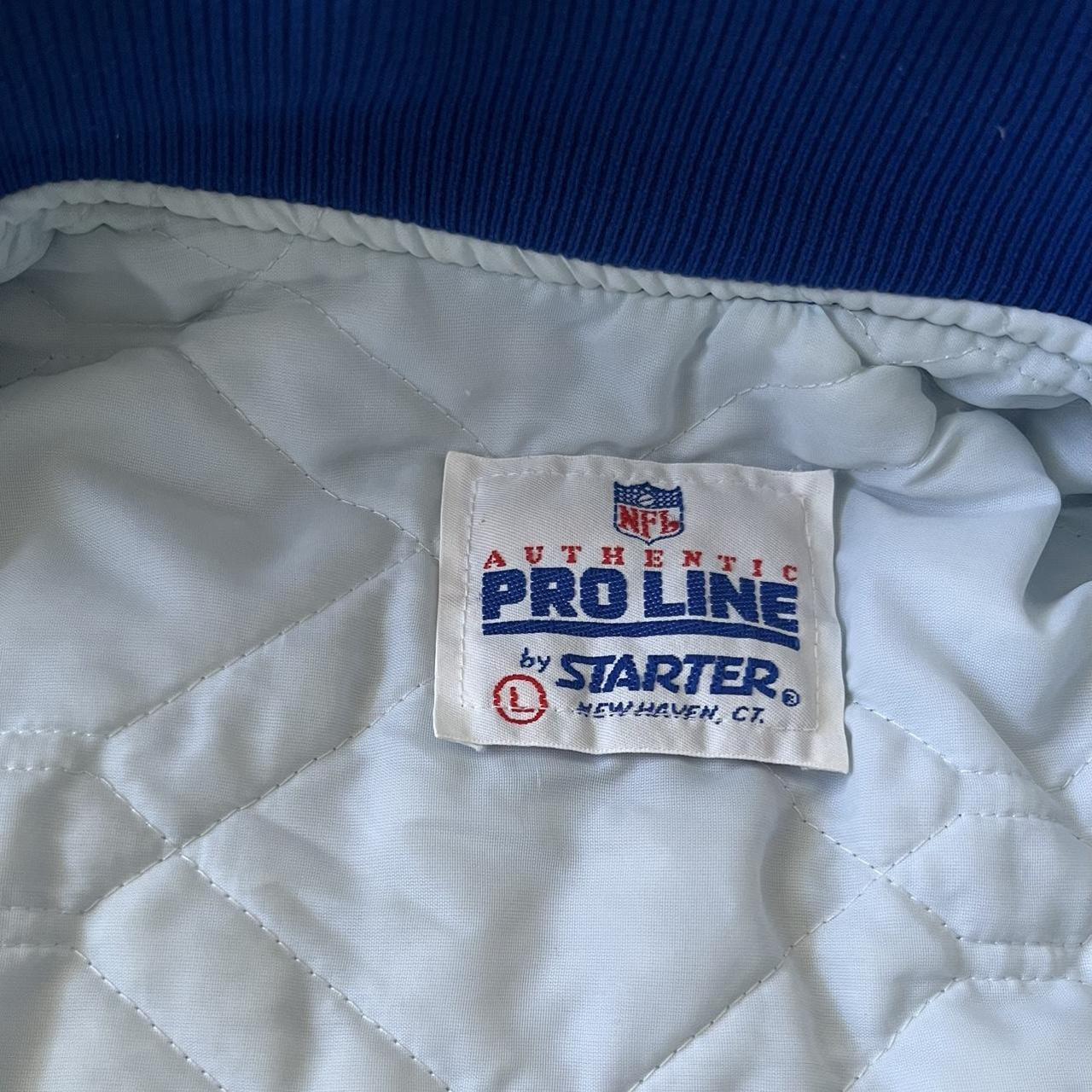 Vintage Pro-Line Starter Jets Satin Bomber Jacket Sz - Depop