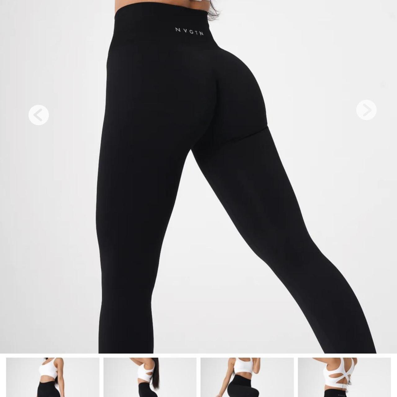 nvgtn solid seamless leggings🖤 size M •medium,... Depop