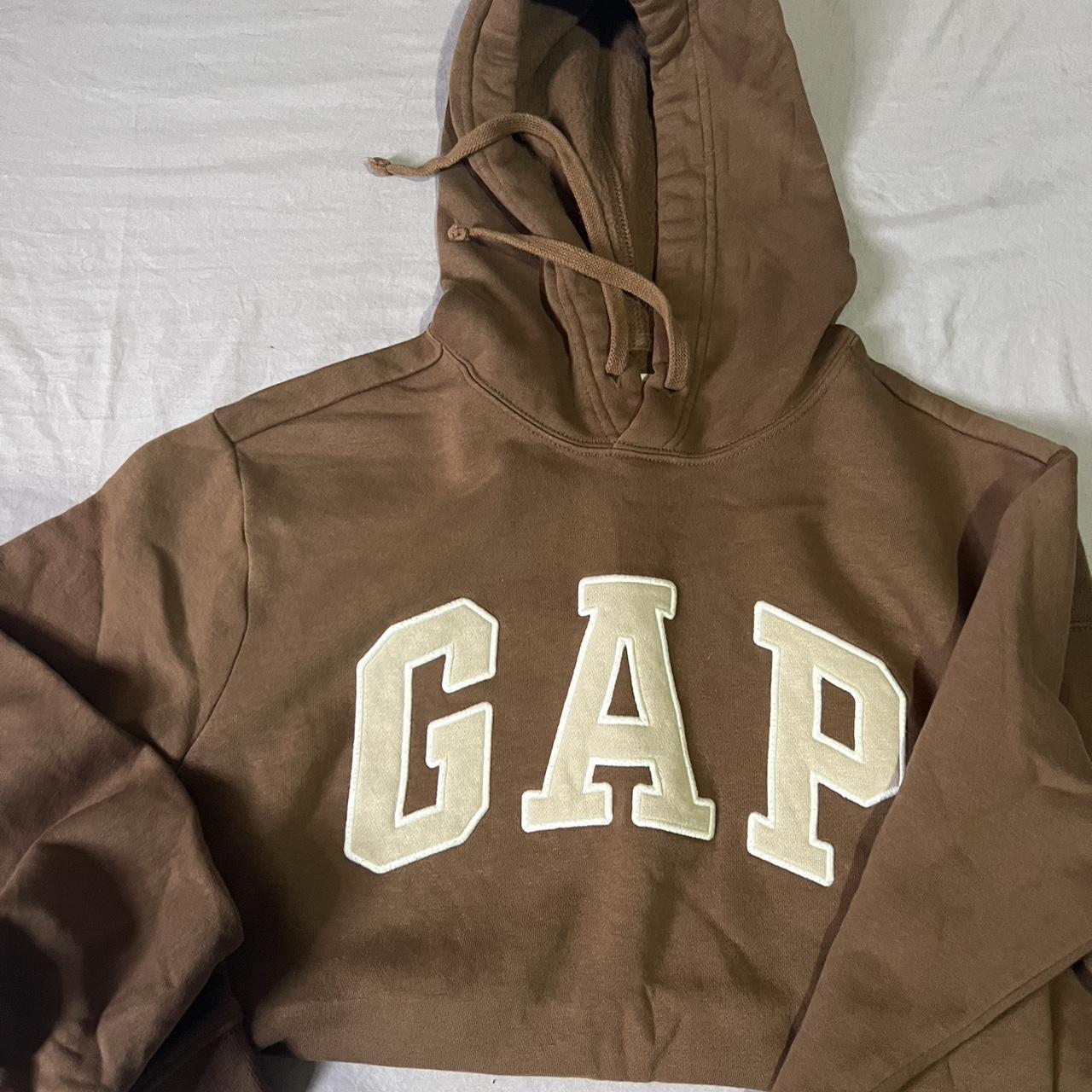 Gap Women's Brown Hoodie | Depop