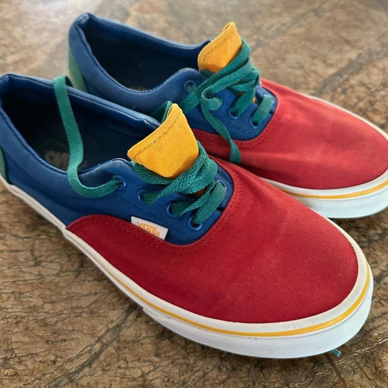 Vans hotsell primary colors