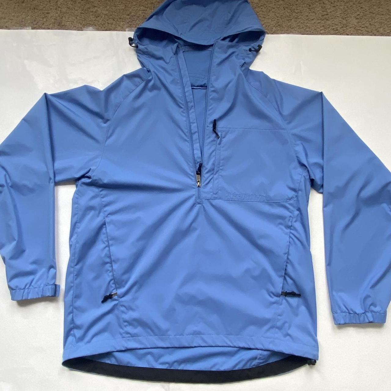 Royal Robbins BabyBlue Rain Jacket Size... - Depop