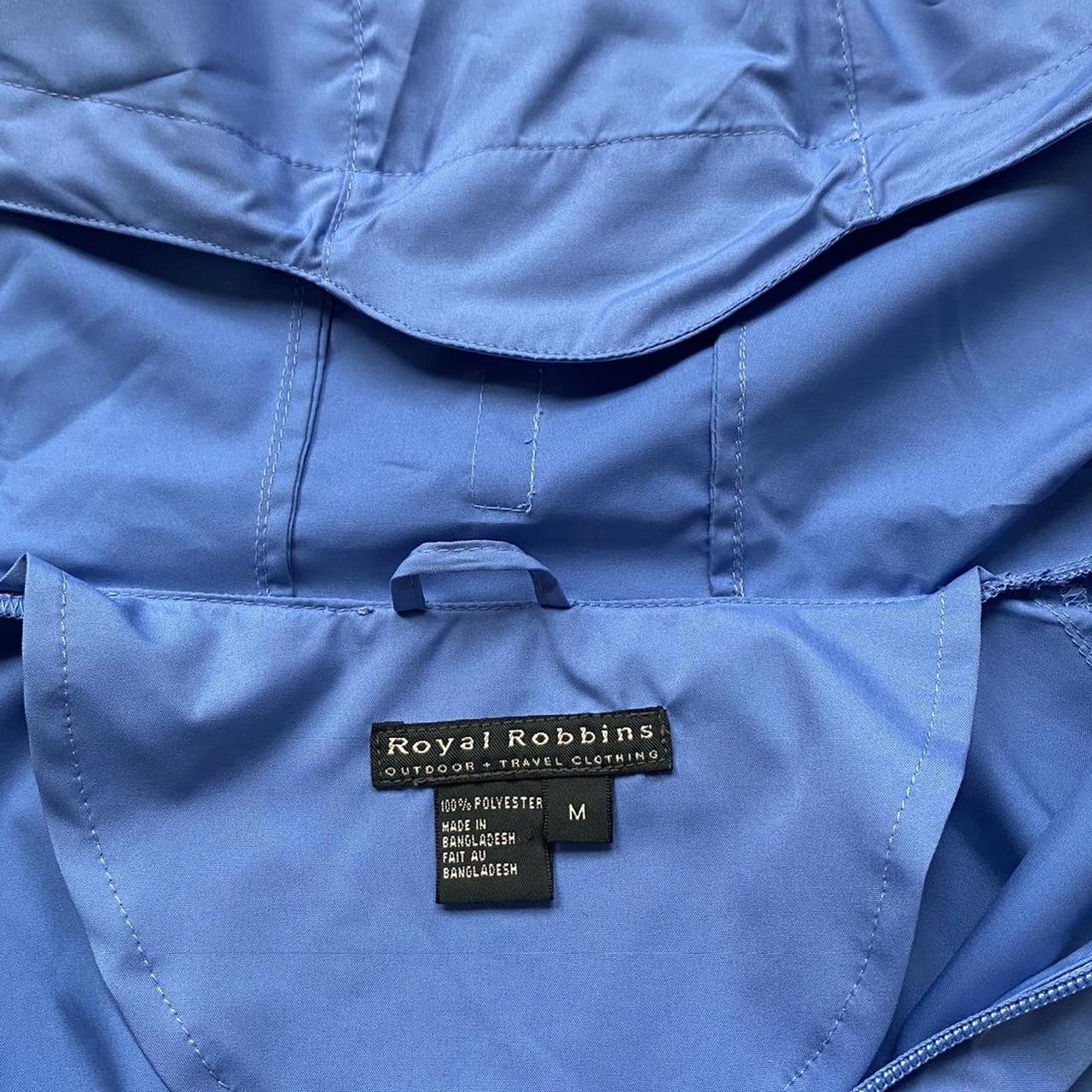 Royal Robbins BabyBlue Rain Jacket Size... - Depop