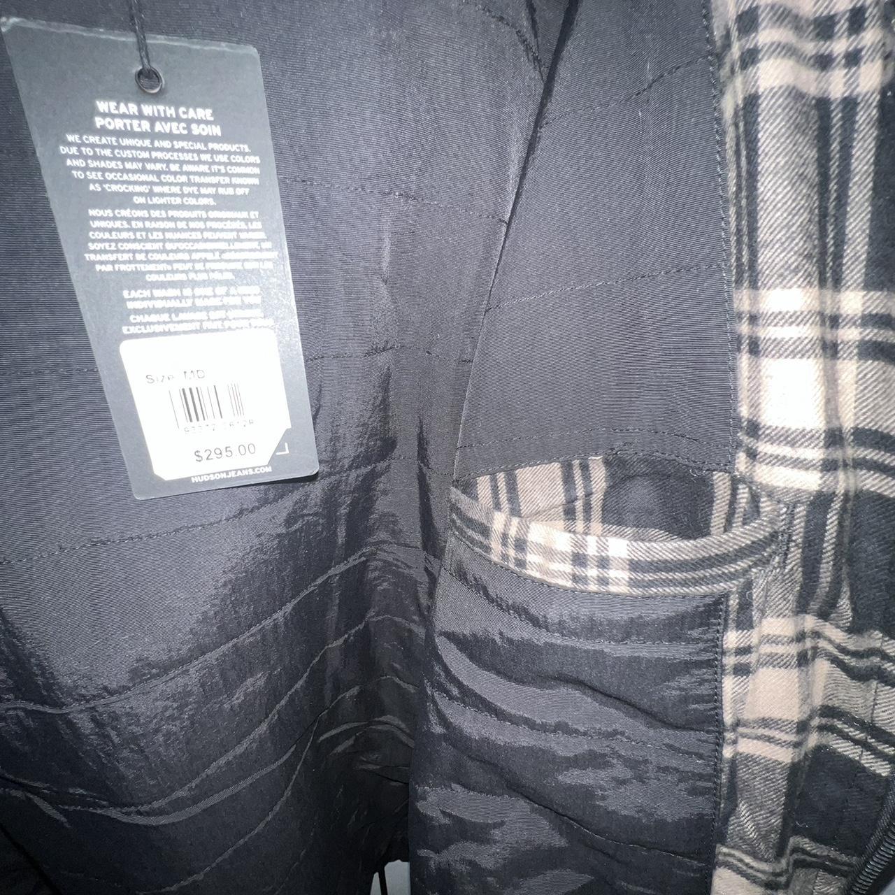 Hudson Jeans Men's Black and Tan Jacket (3)