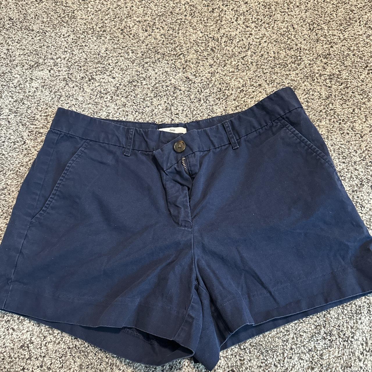 Gap Women's Navy Shorts | Depop