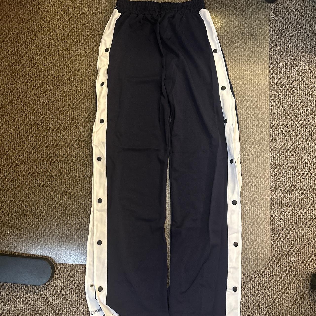 Unbranded Womens Navy And White Joggers Tracksuits Depop 0650