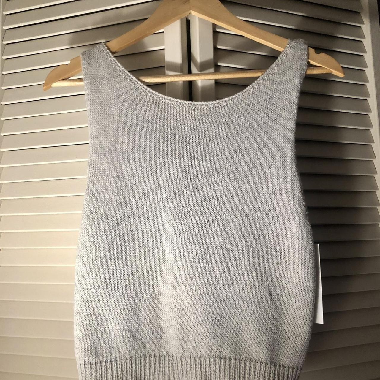 DREAMERS BY DEBUT Women's Grey Vests-tanks-camis | Depop