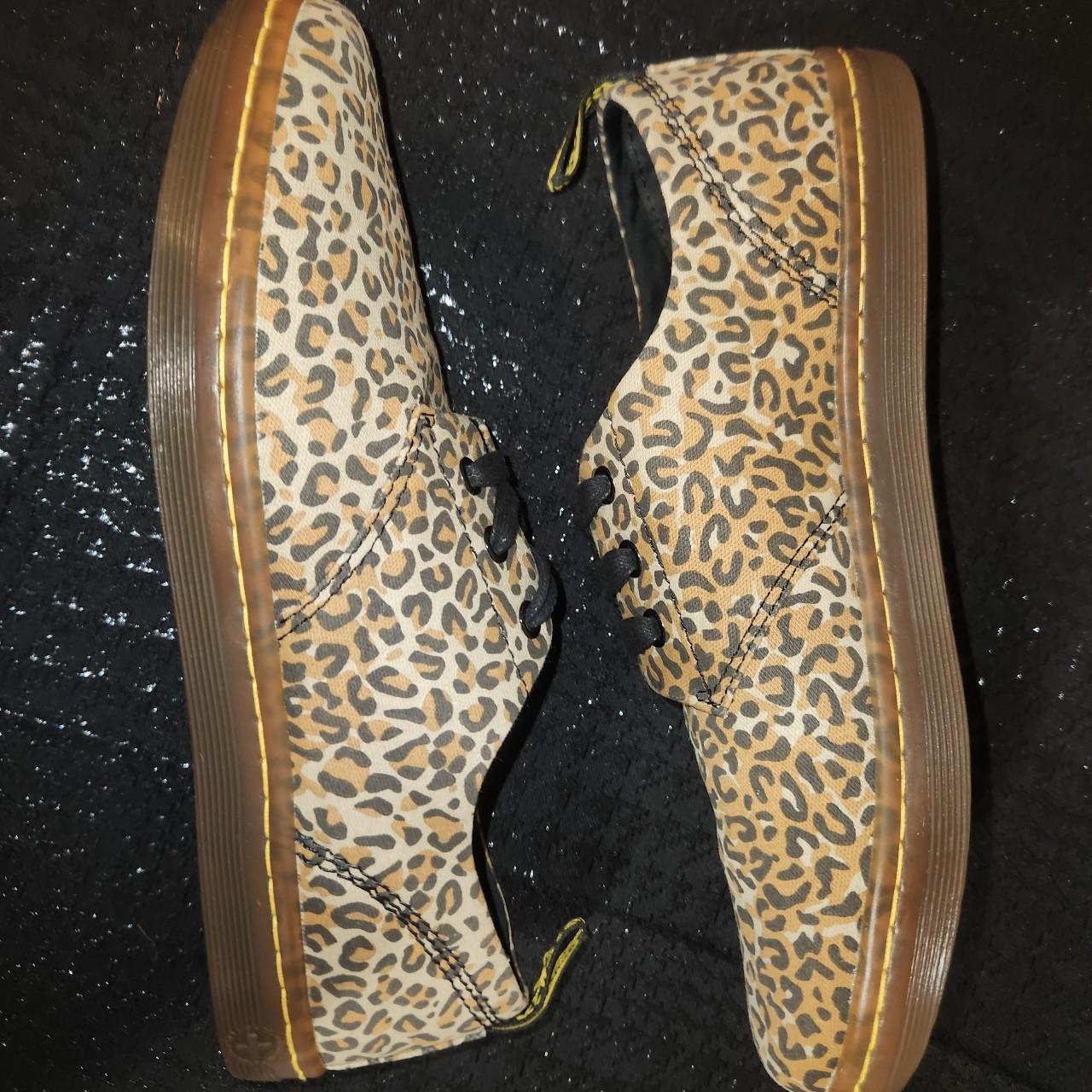 Dr. Martens leopard print Aldgate sneakers in